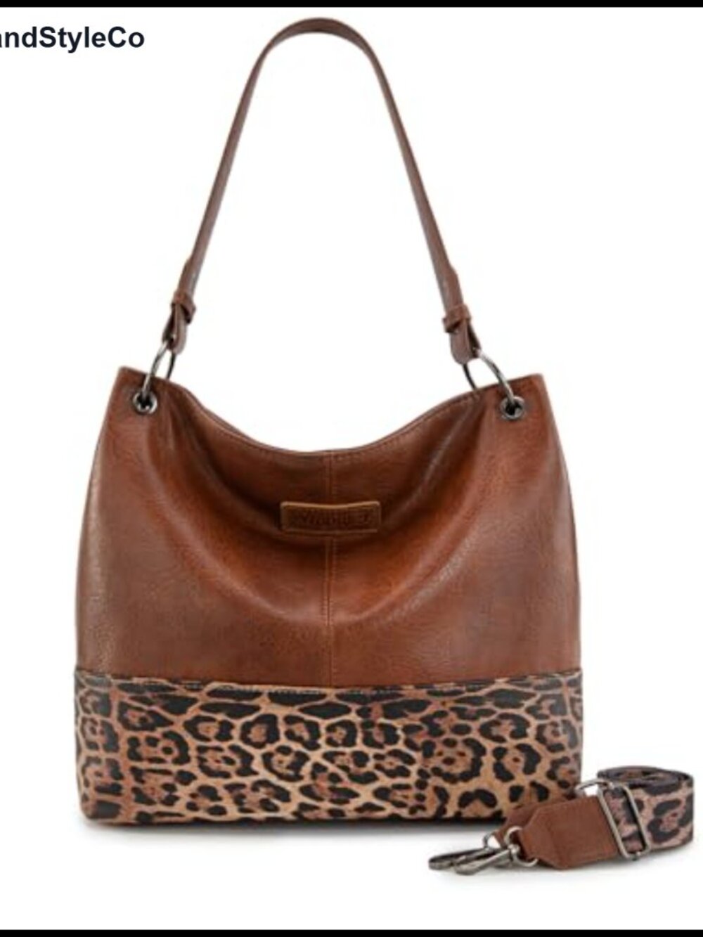 Wrangler Hobo Bag Faux Leather Top Handle Shoulder Purse